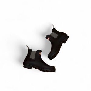 Black Hunter Chelsea Boots